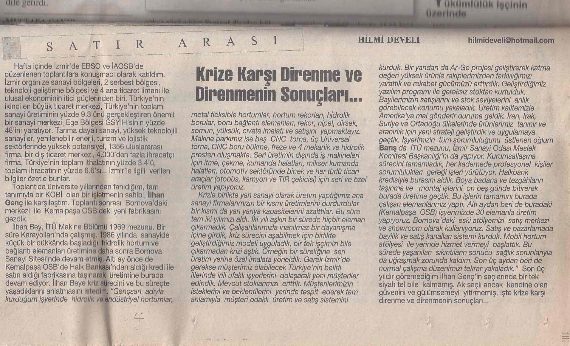 gençsan hidrolik