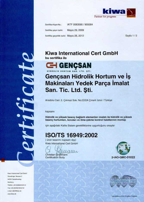 GENÇSAN HİDROLİK HORTUM ÜRETİMİ